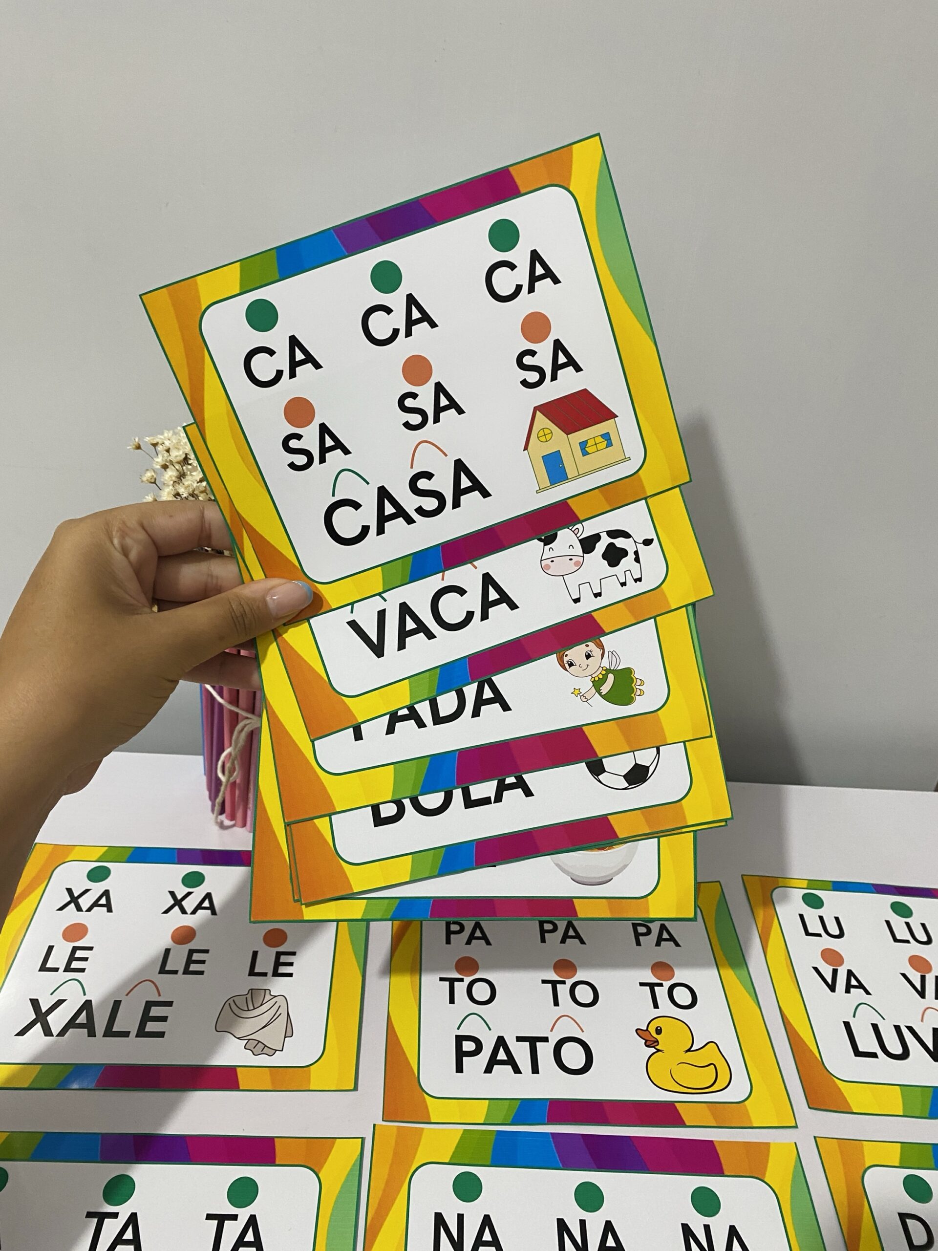Fichas grafismo fonético