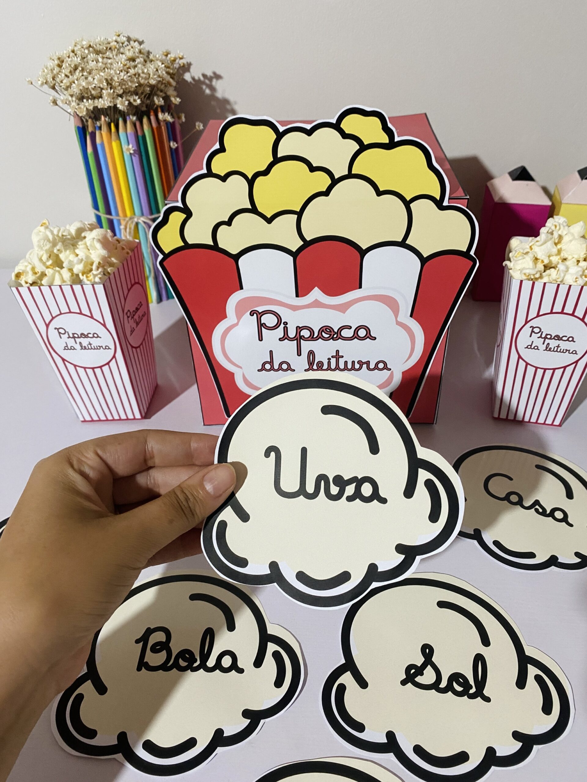 Pipoca da Leitura