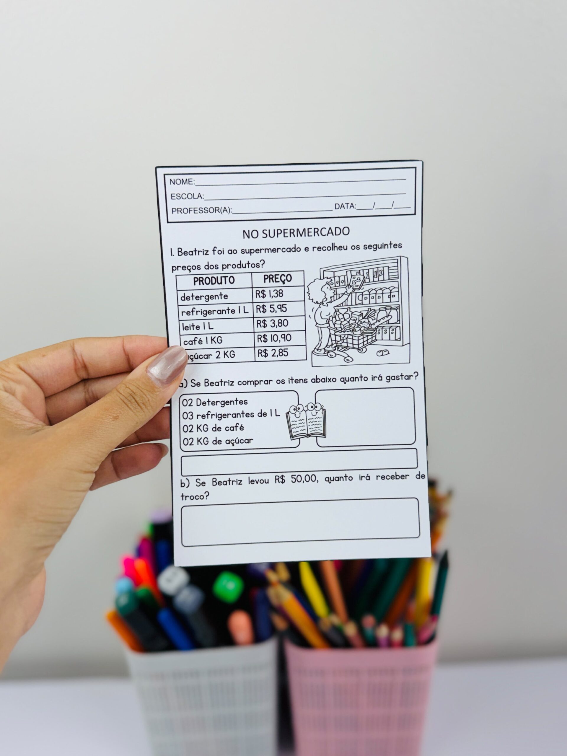 Matemática centena folhinhas - Imagem 4