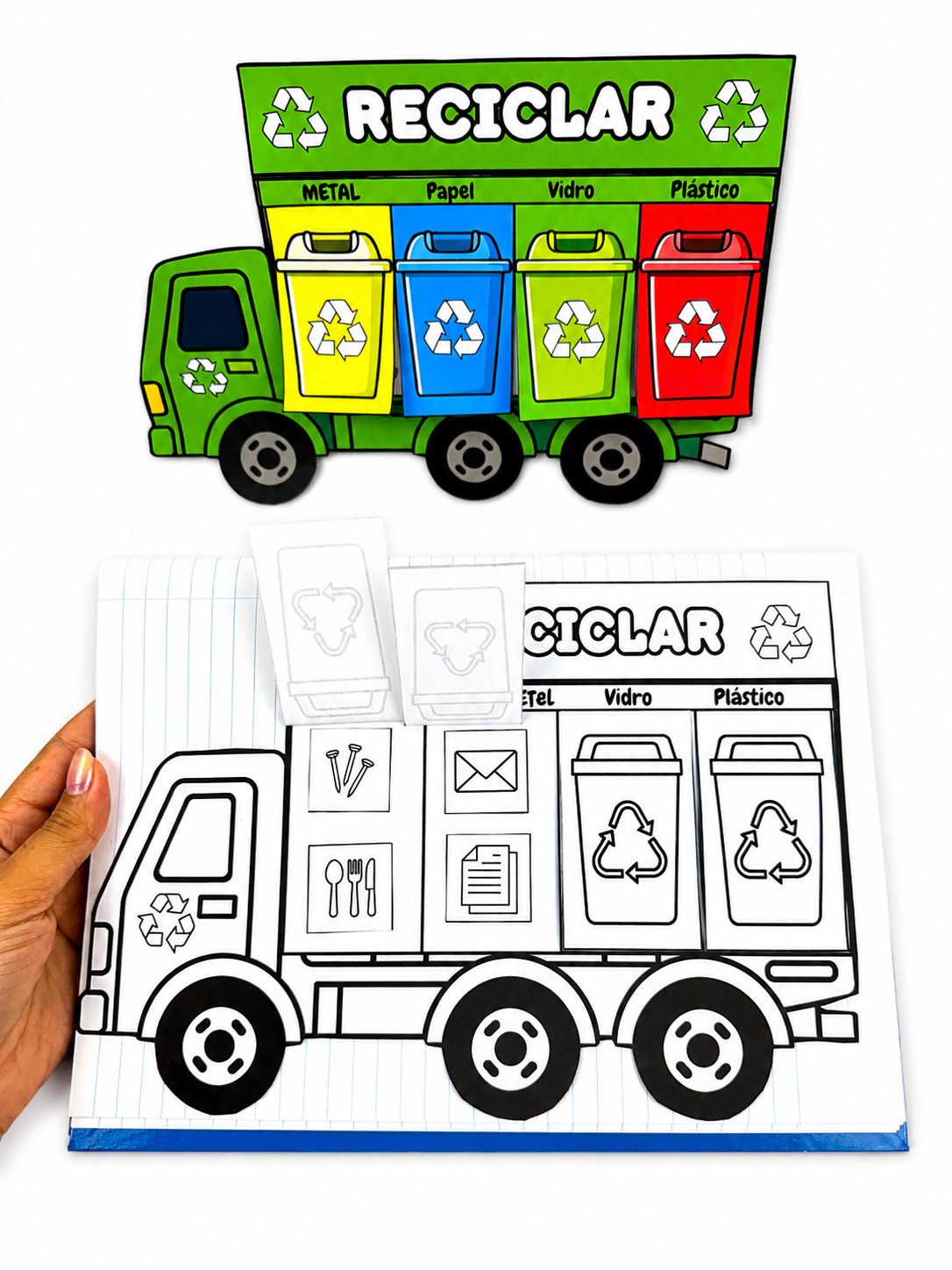 Caminhão reciclagem - Imagem 2