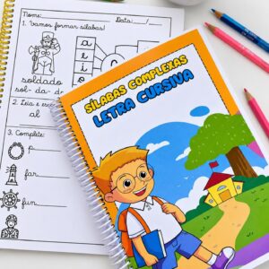Sílabas complexas letra cursiva