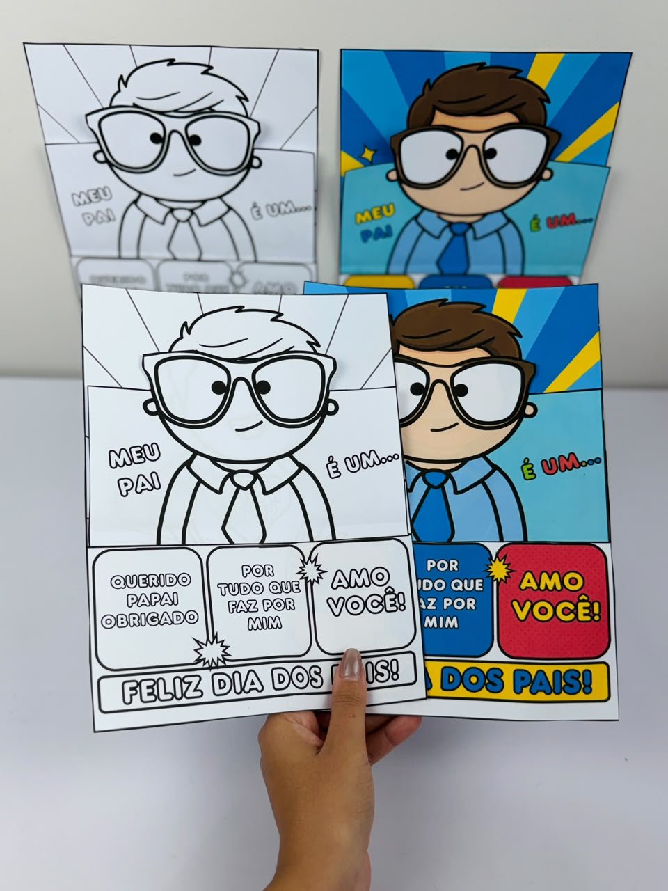 Cartão Interativo papai