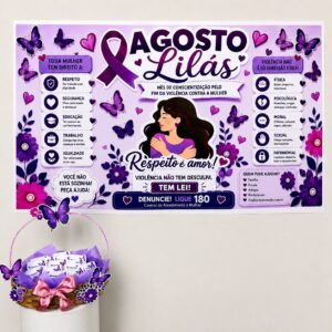 Agosto lilás