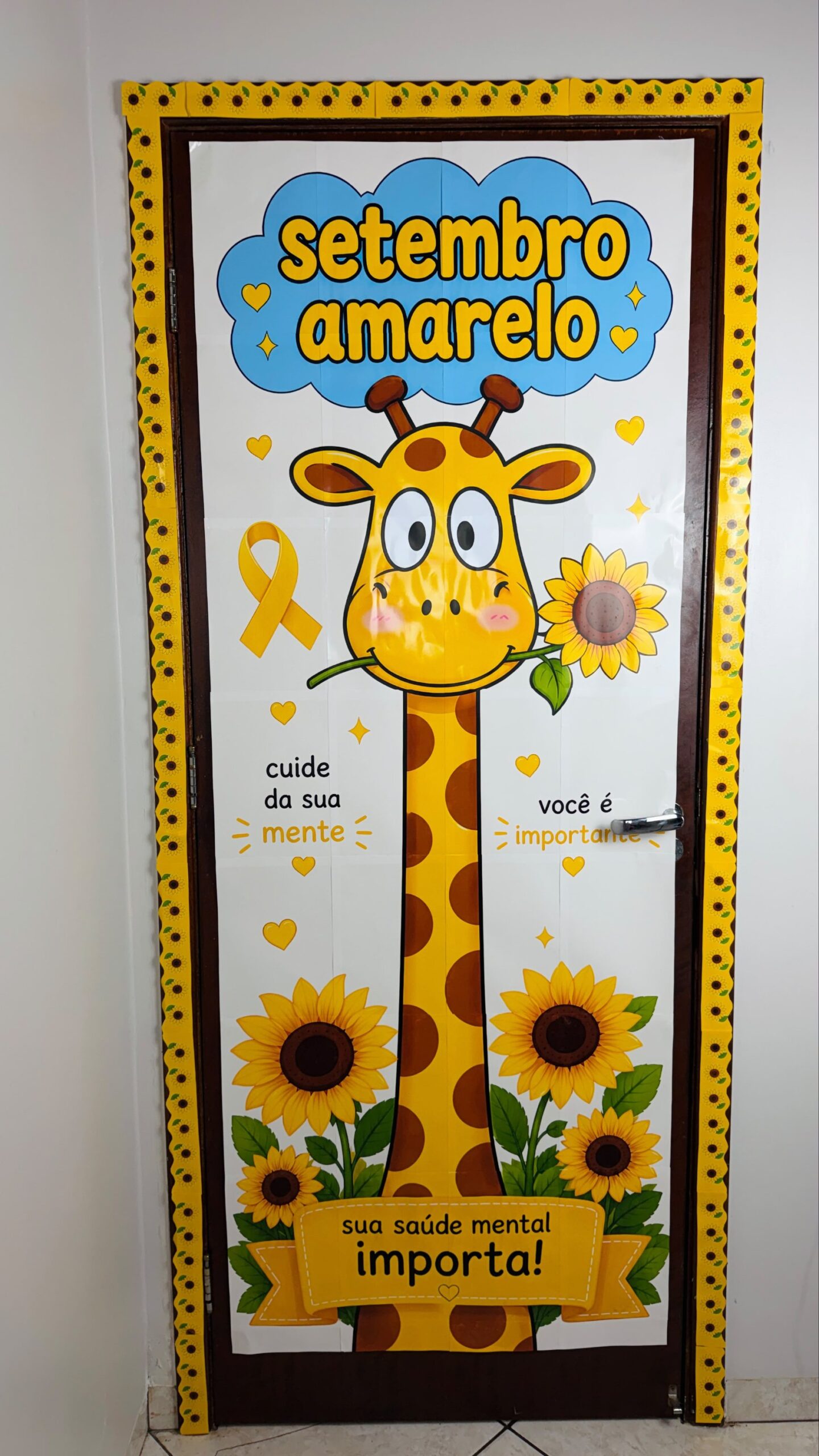 Painel de porta setembro amarelo - Imagem 3