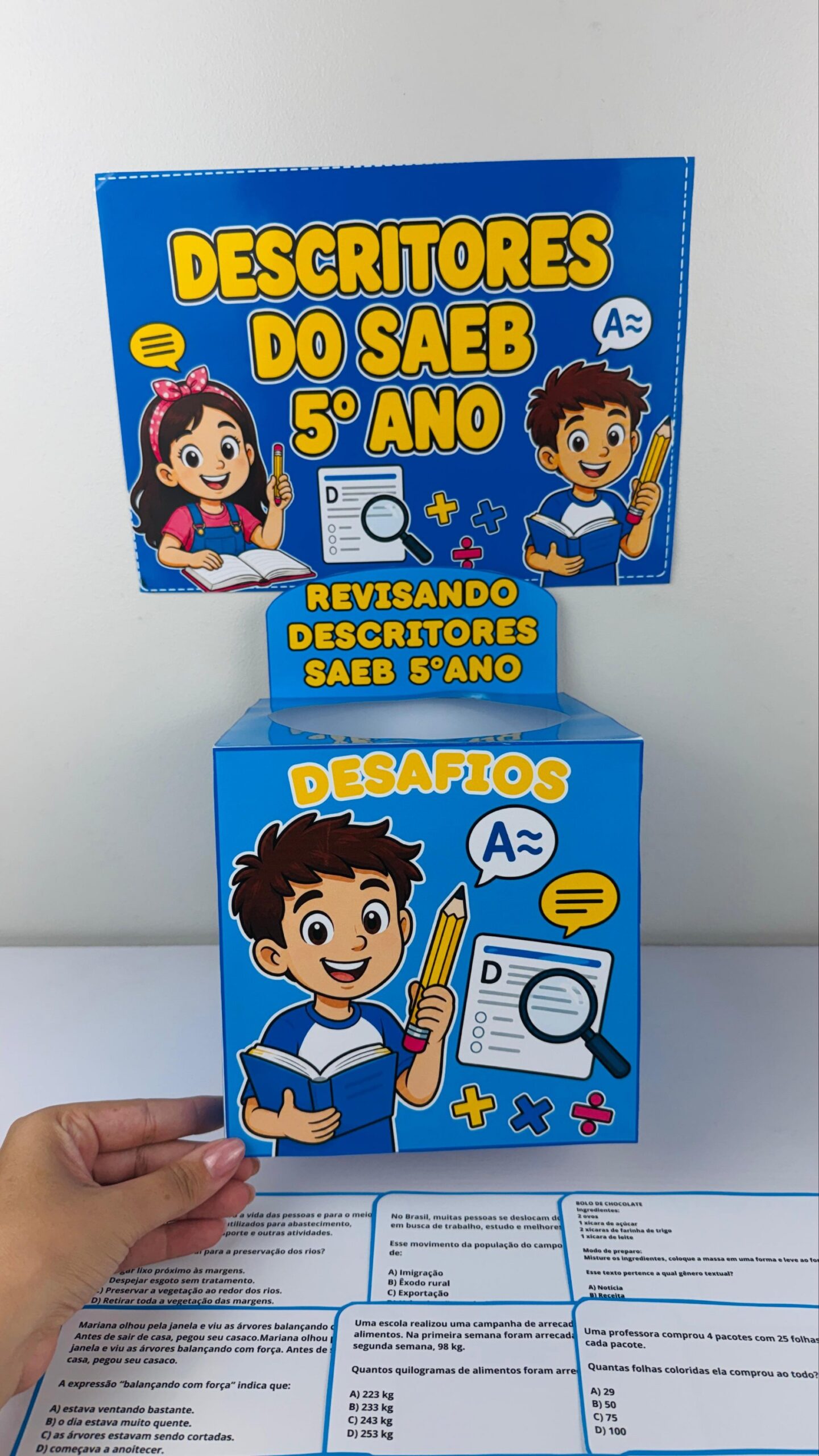 Descritores saeb 5°ano