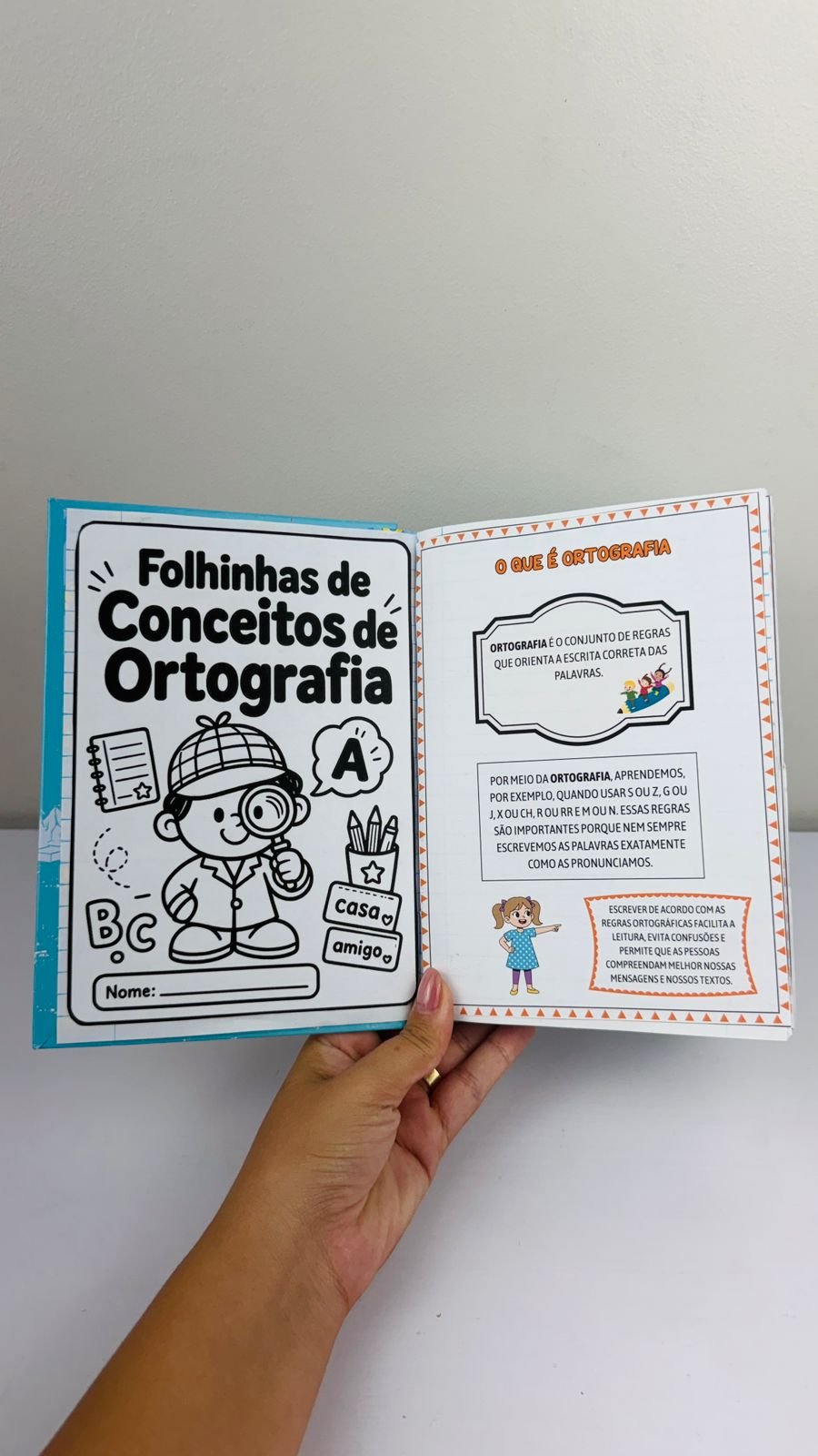 Folhinhas de conceitos de ortografia - Imagem 2