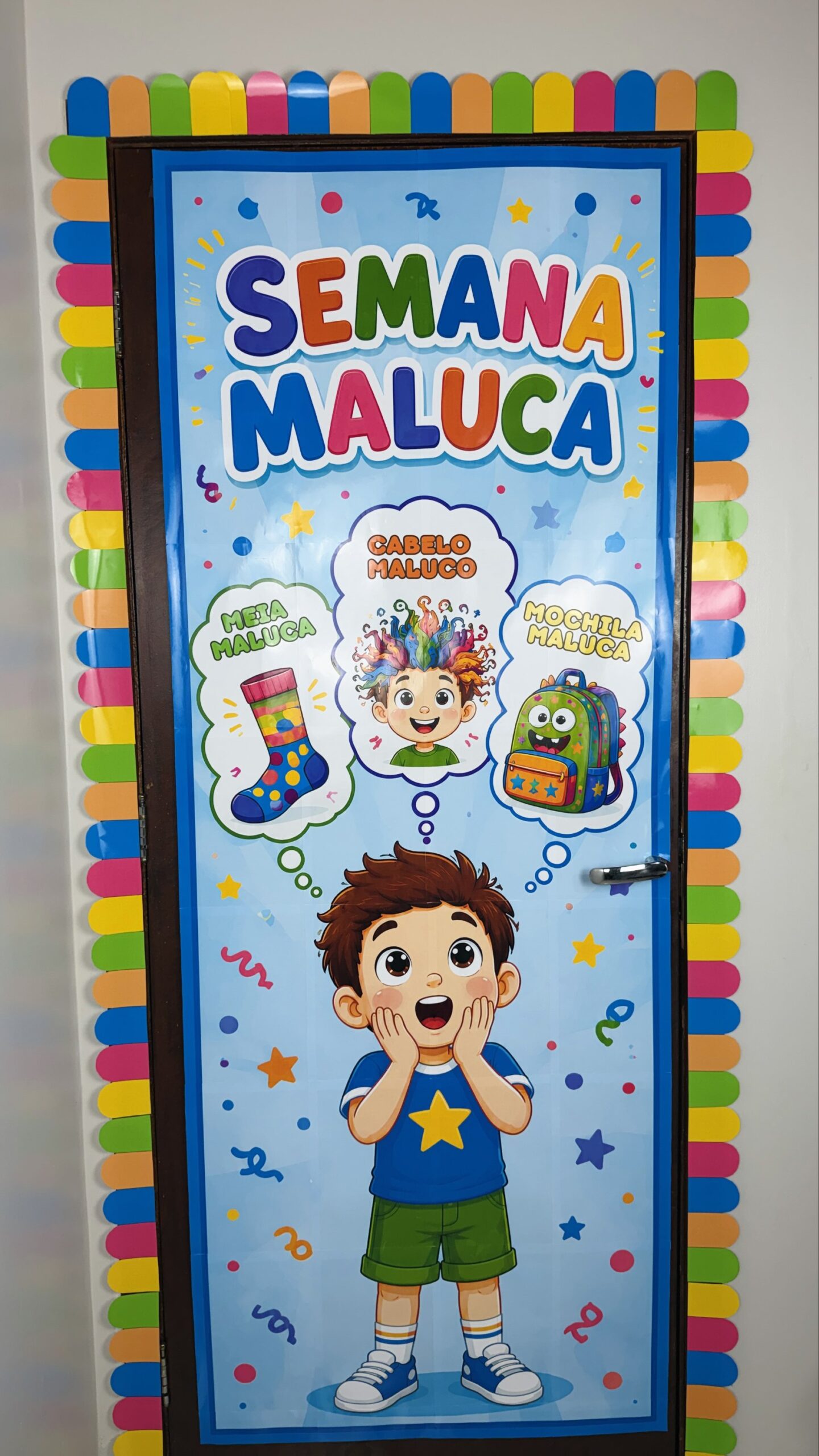 Painel de porta semana maluca - Imagem 4