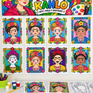 Atividade de arte Frida kahlo