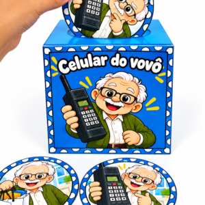 Caixa musical celular do vovô