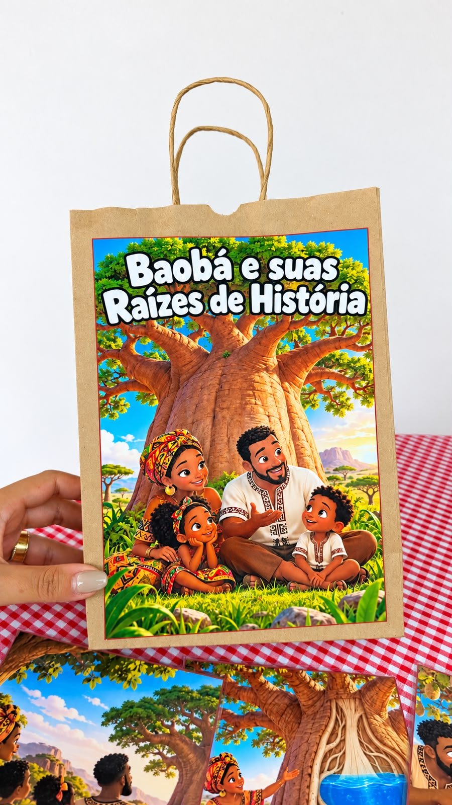 sacola de história baobá