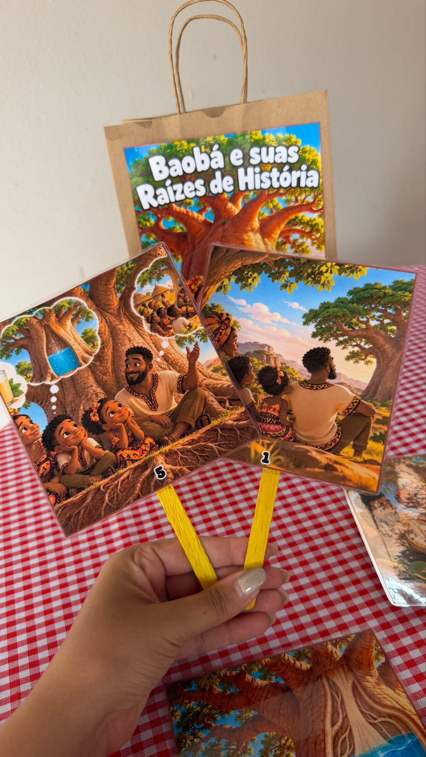 sacola de história baobá - Imagem 2
