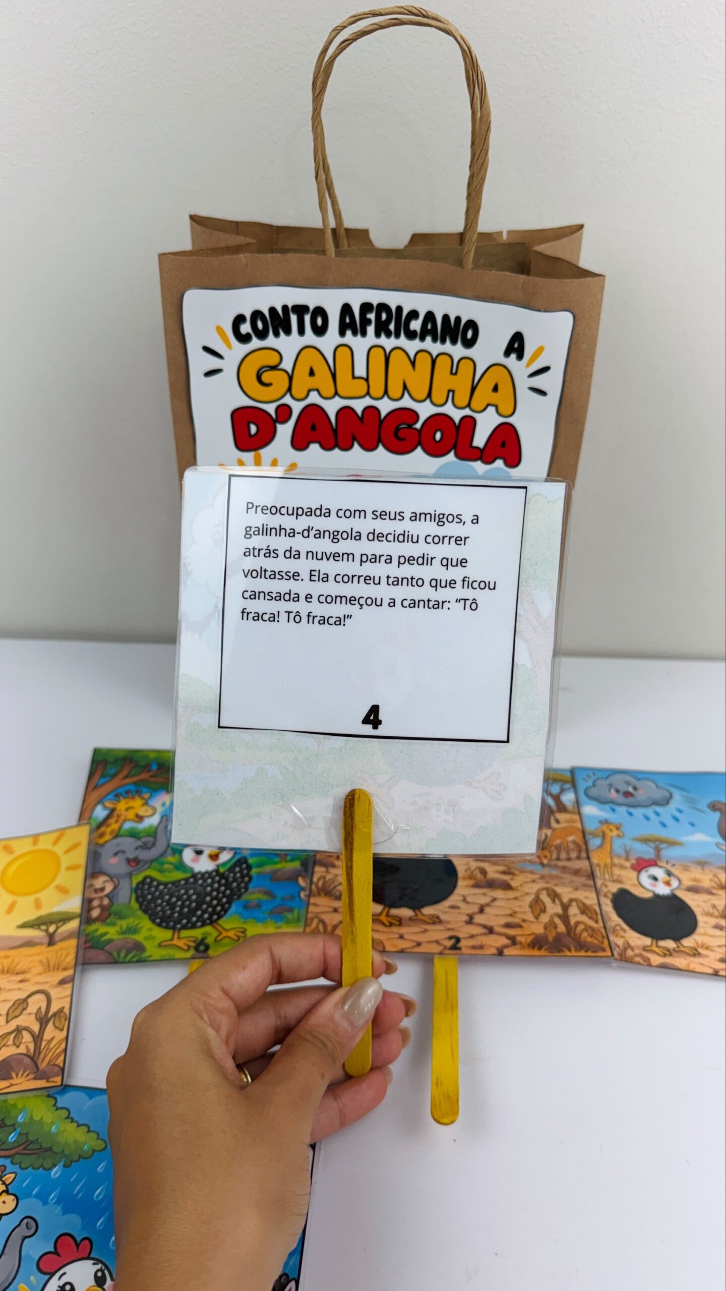 Sacola a galinha D' Angola - Imagem 2