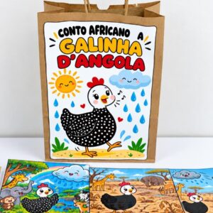 Sacola a galinha D' Angola